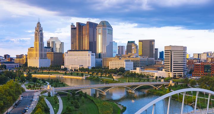 Real estate in Columbus’ German Village neighborhood.