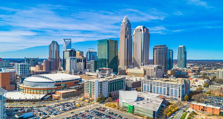 Real estate in Charlotte’s Plaza Midwood neighborhood.