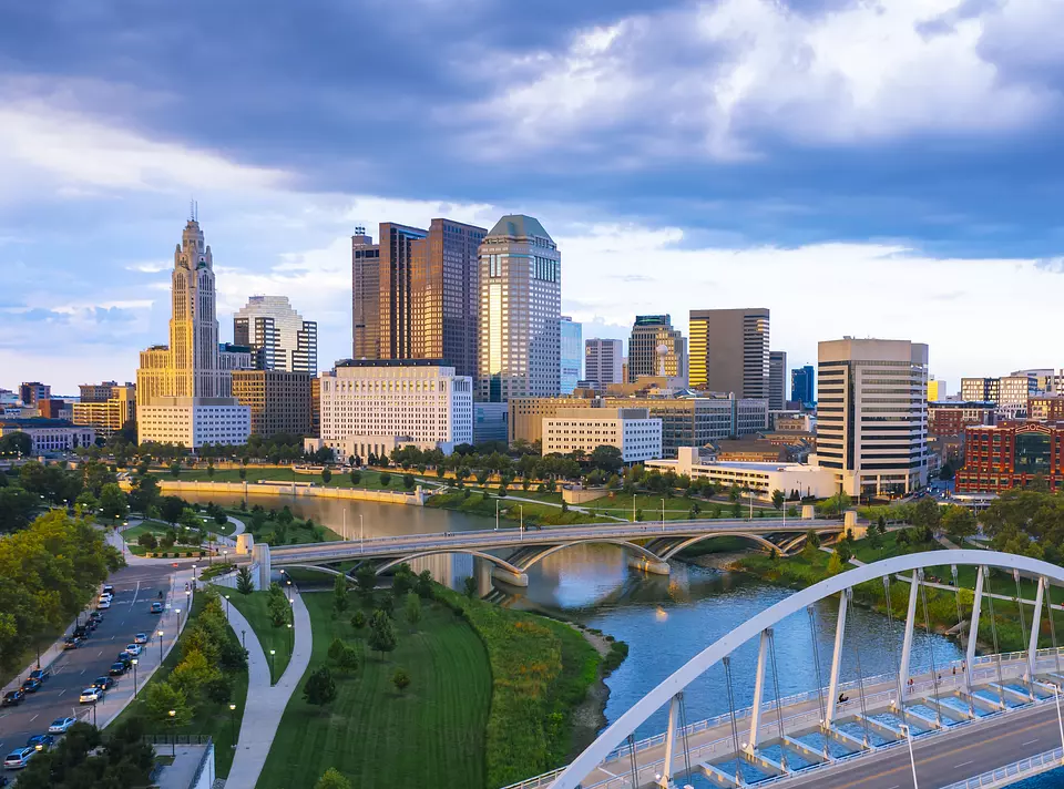 Real estate in Columbus’ German Village neighborhood.